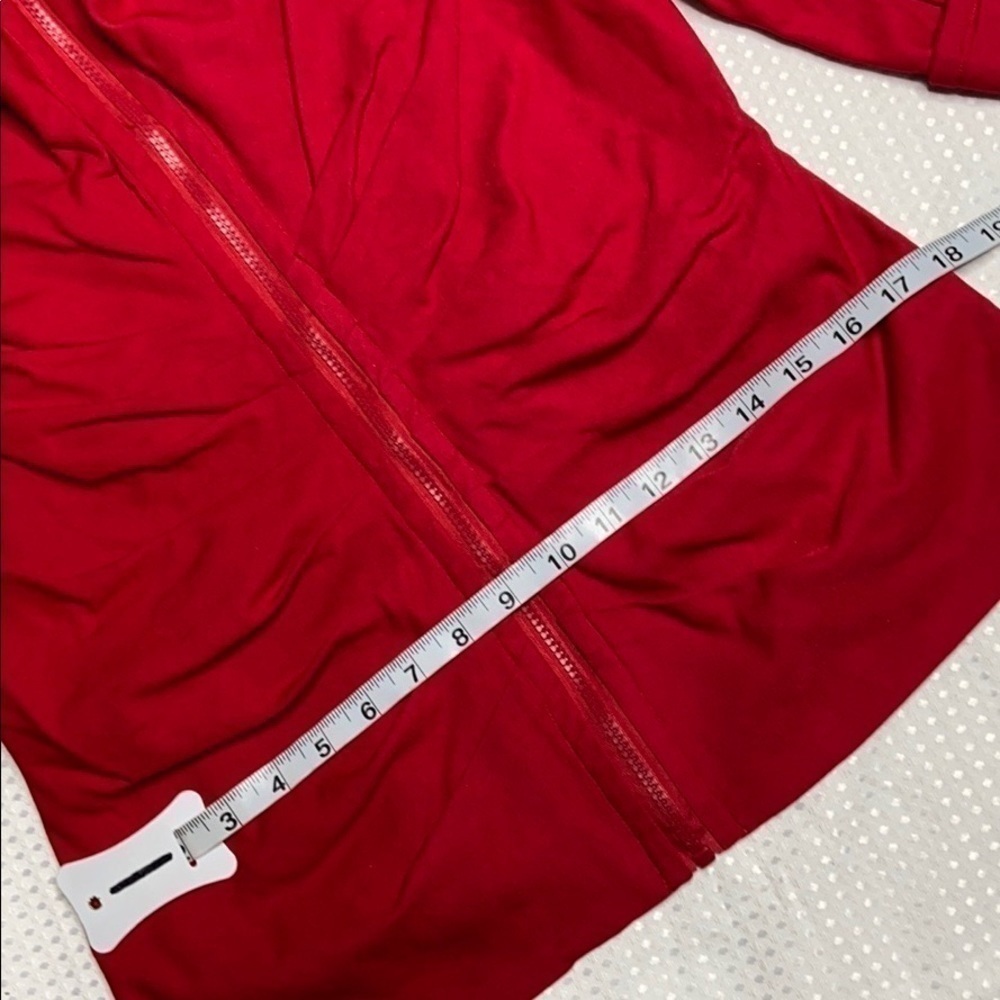BRACHA - Red Front Zip Jacket - Picture 5 of 8